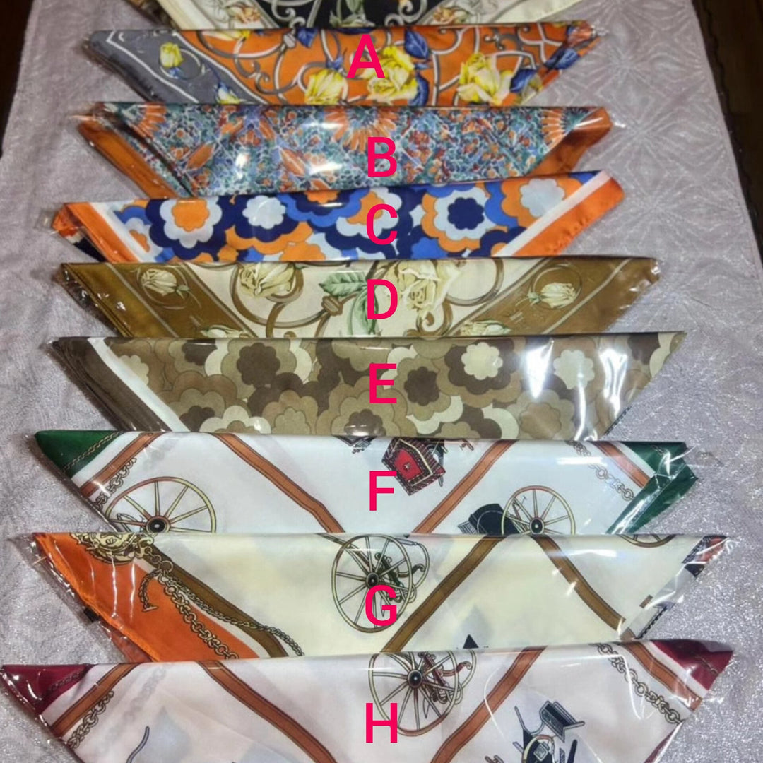 Lisslune | Silk Square Scarf