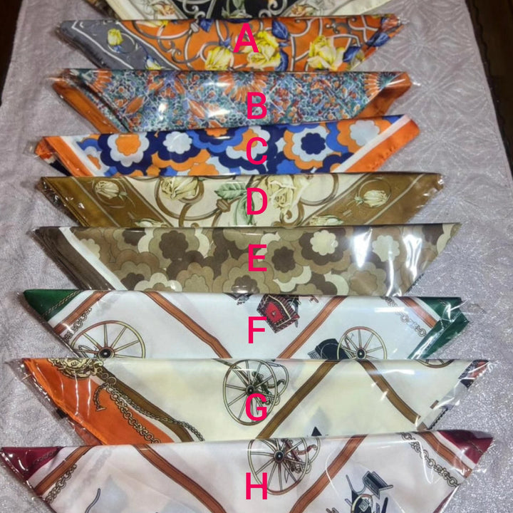 Lisslune | Silk Square Scarf