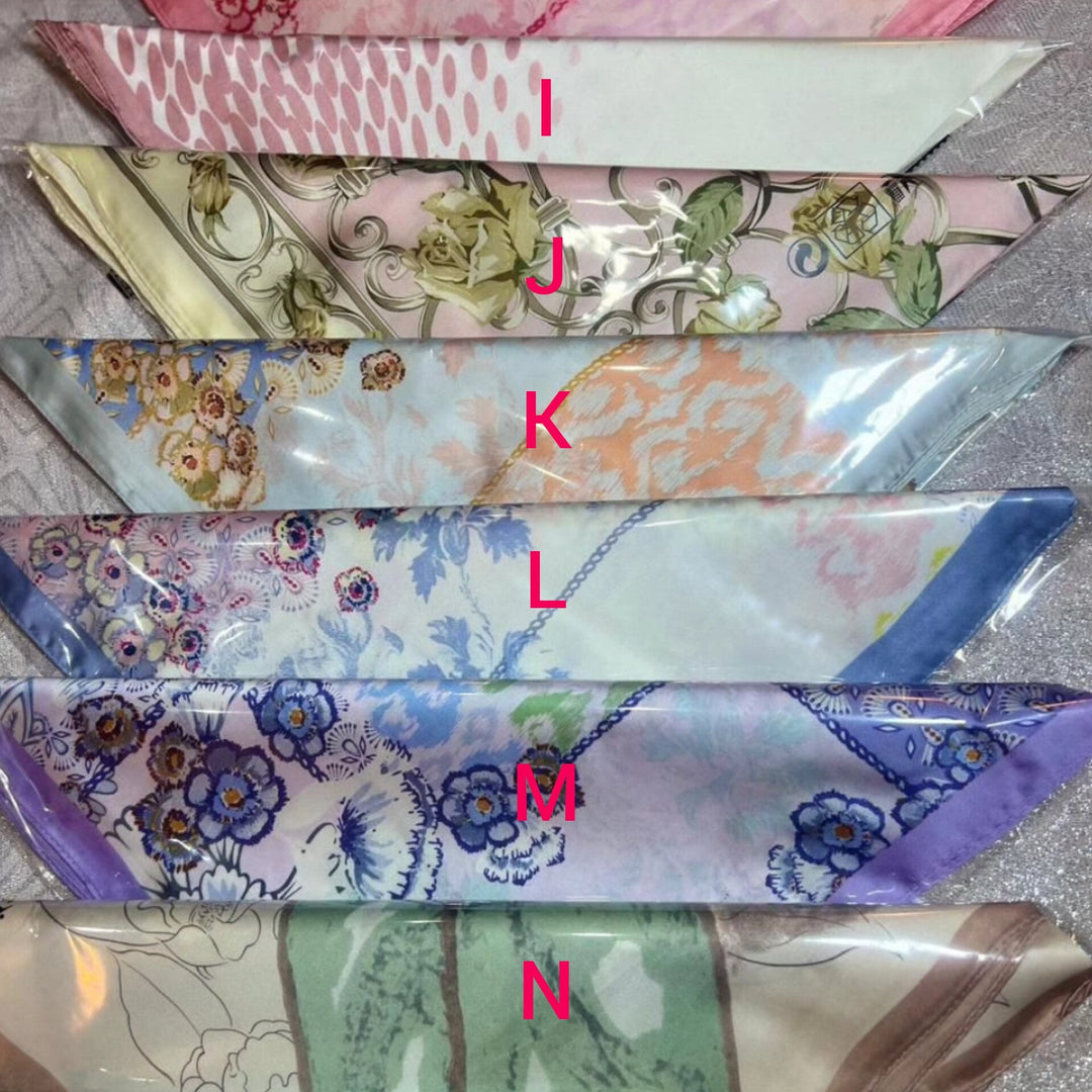 Lisslune | Silk Square Scarf