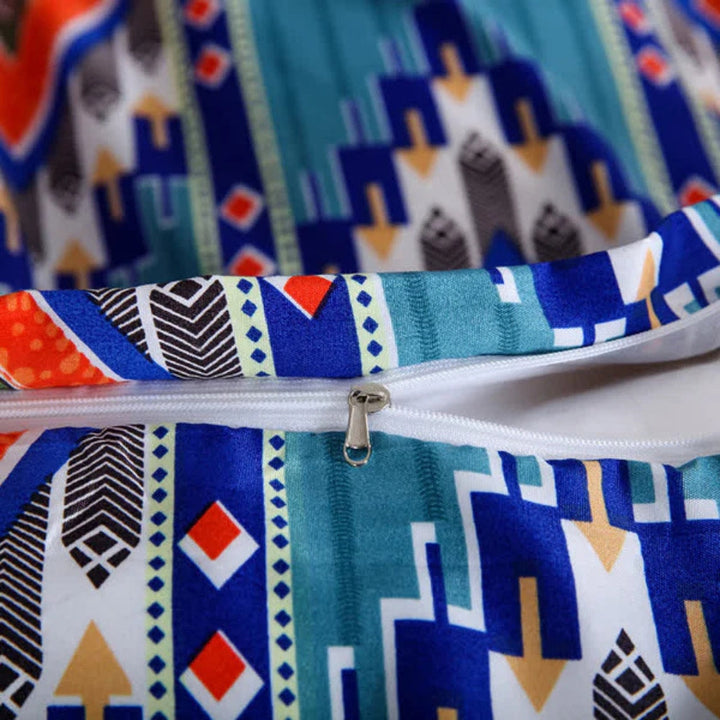 Lisslune | Indara Boho Tribal Print Duvet Cover Set