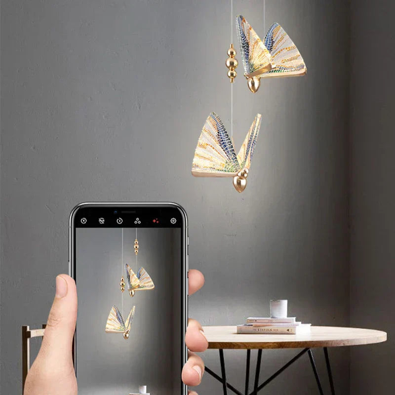 Lisslune | Frendorf – Butterfly-inspired Pendant Light