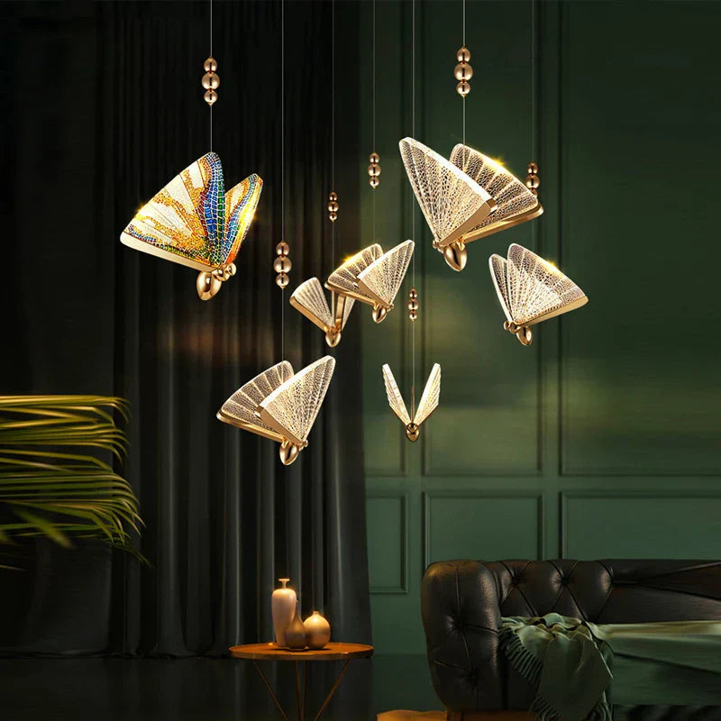Lisslune | Frendorf – Butterfly-inspired Pendant Light
