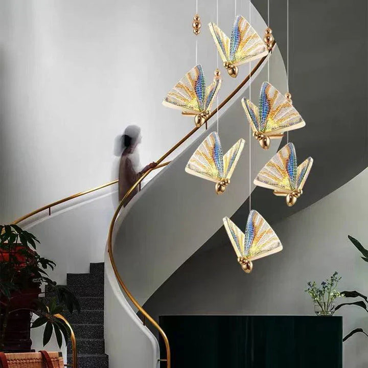 Lisslune | FlutterGlow – Artistic Butterfly-Shaped Pendant Lamp