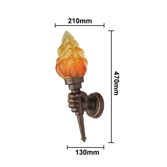 Lisslune | LoftCreative - Industrial Torch Lamp
