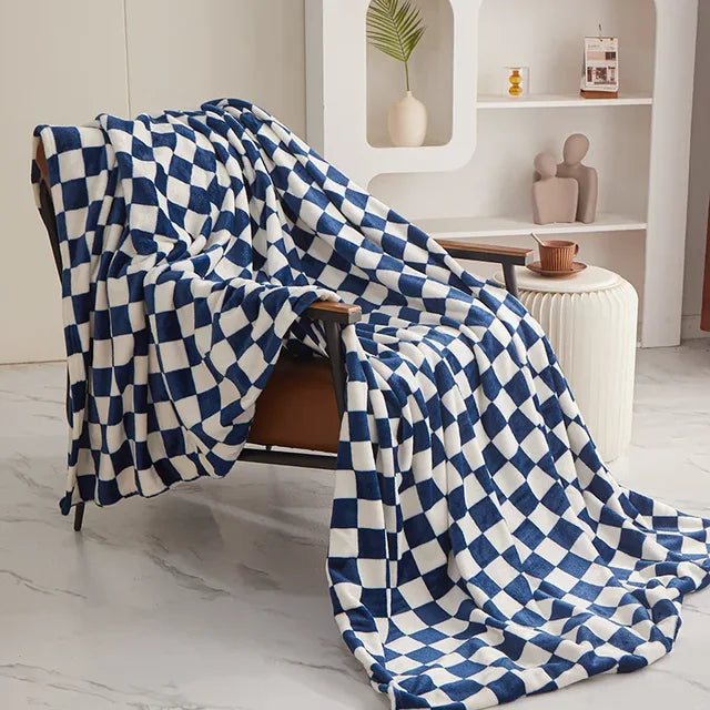 Lisslune | Trendy Chessboard Blanket