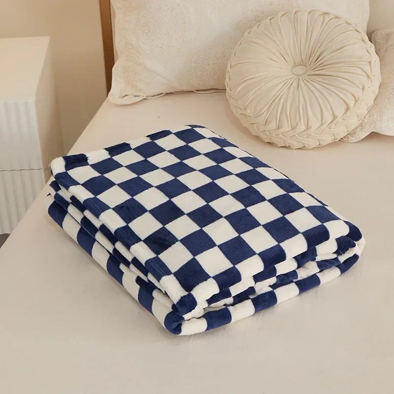 Lisslune | Trendy Chessboard Blanket
