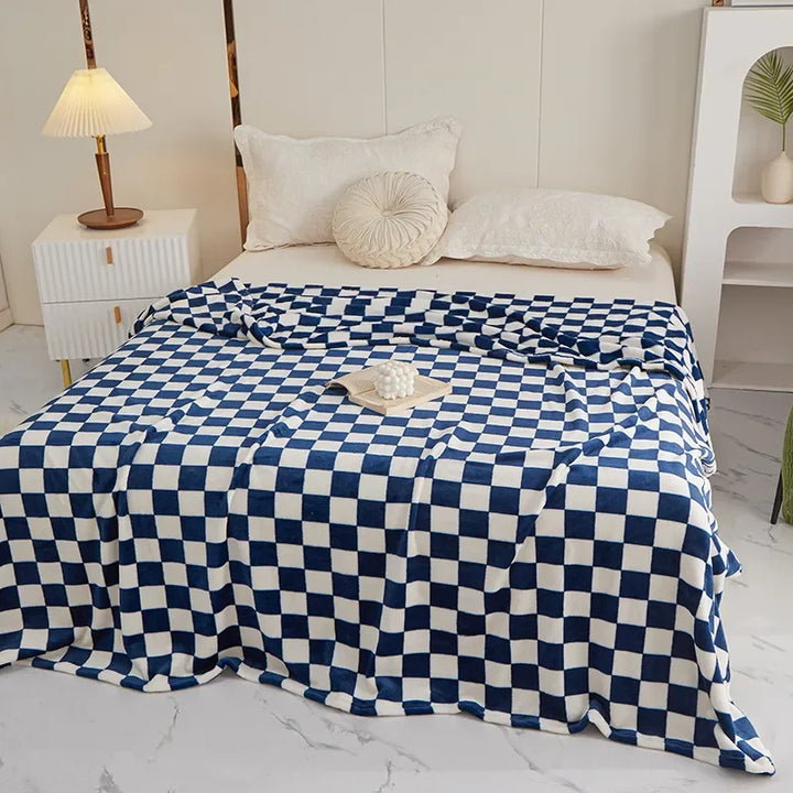 Lisslune | Trendy Chessboard Blanket
