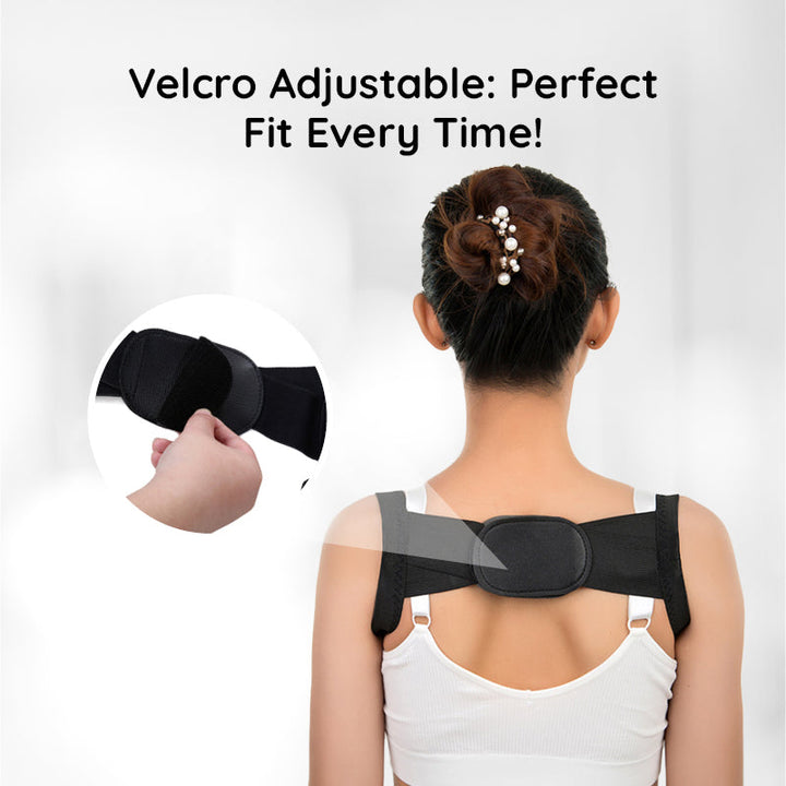 Lisslune | Invisible Back Posture Corrector | Adjustable, Comfortable Design for Improved Posture and Back Support