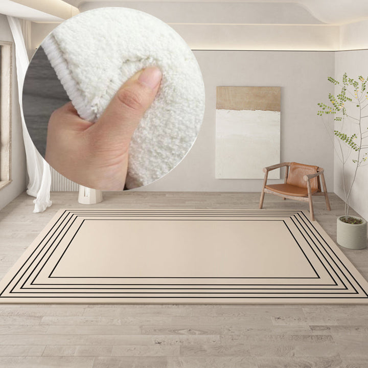 Lisslune | Irregular round rug home decoration