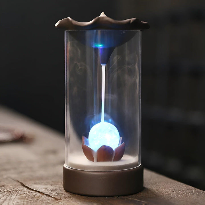 Lisslune | TranquilMist – Elegant Incense Burner with Backflow for a Calm and Relaxed Atmosphere