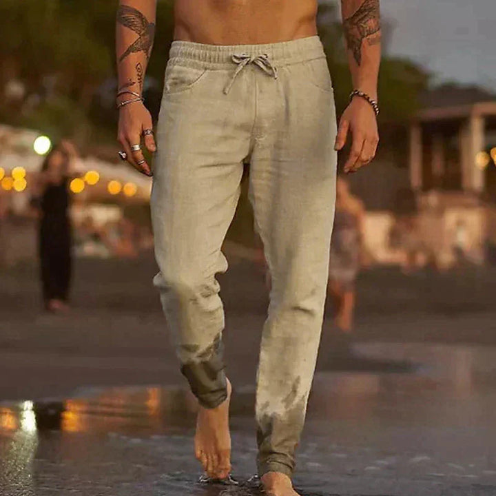 Lisslune | – Casual linen trousers for men