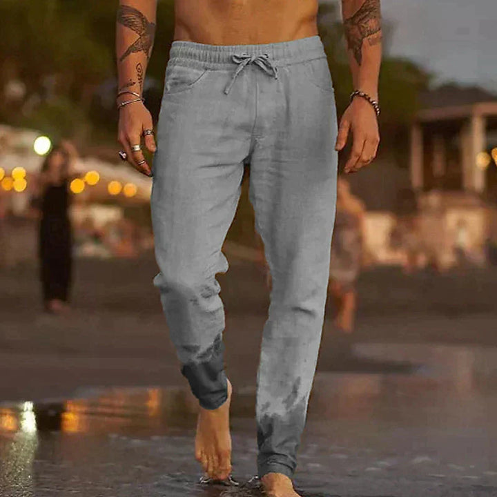 Lisslune | – Casual linen trousers for men