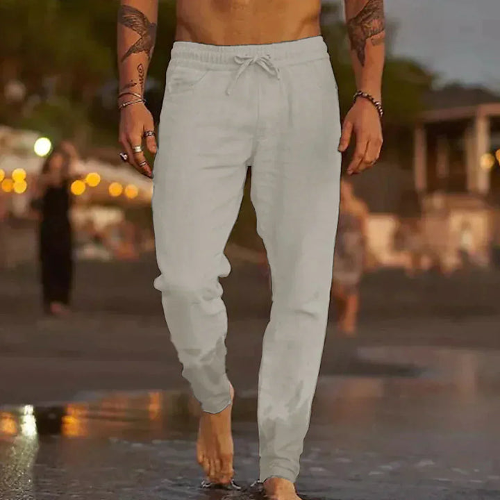Lisslune | – Casual linen trousers for men