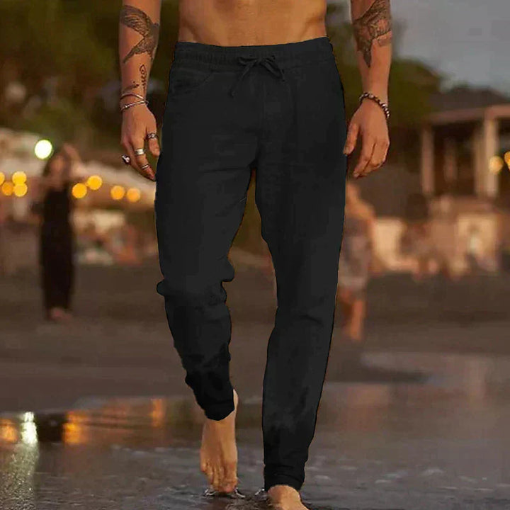 Lisslune | – Casual linen trousers for men