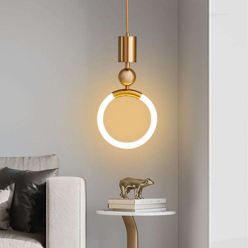 Lisslune | LED Pendant Light Fixture - Nordic Design with Simple Style - Ideal for Dining Room, Kitchen, and Living Room Lighting