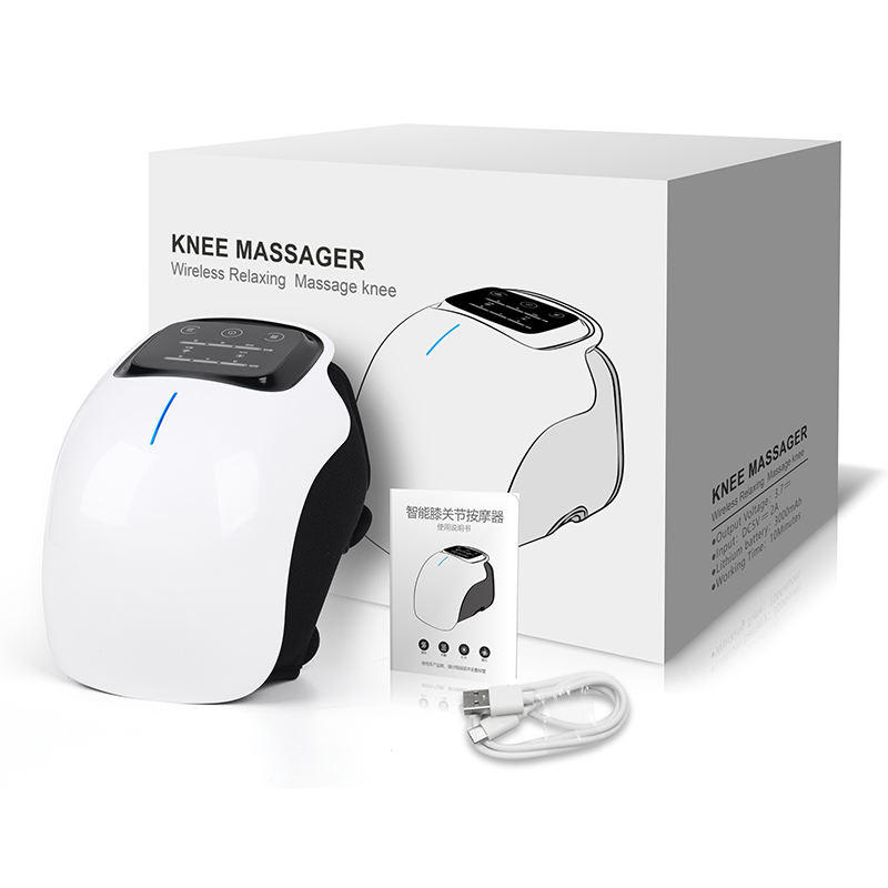 Lisslune | WarmFit Knee Massager with Infrared and Vibration – Wireless and Rechargeable