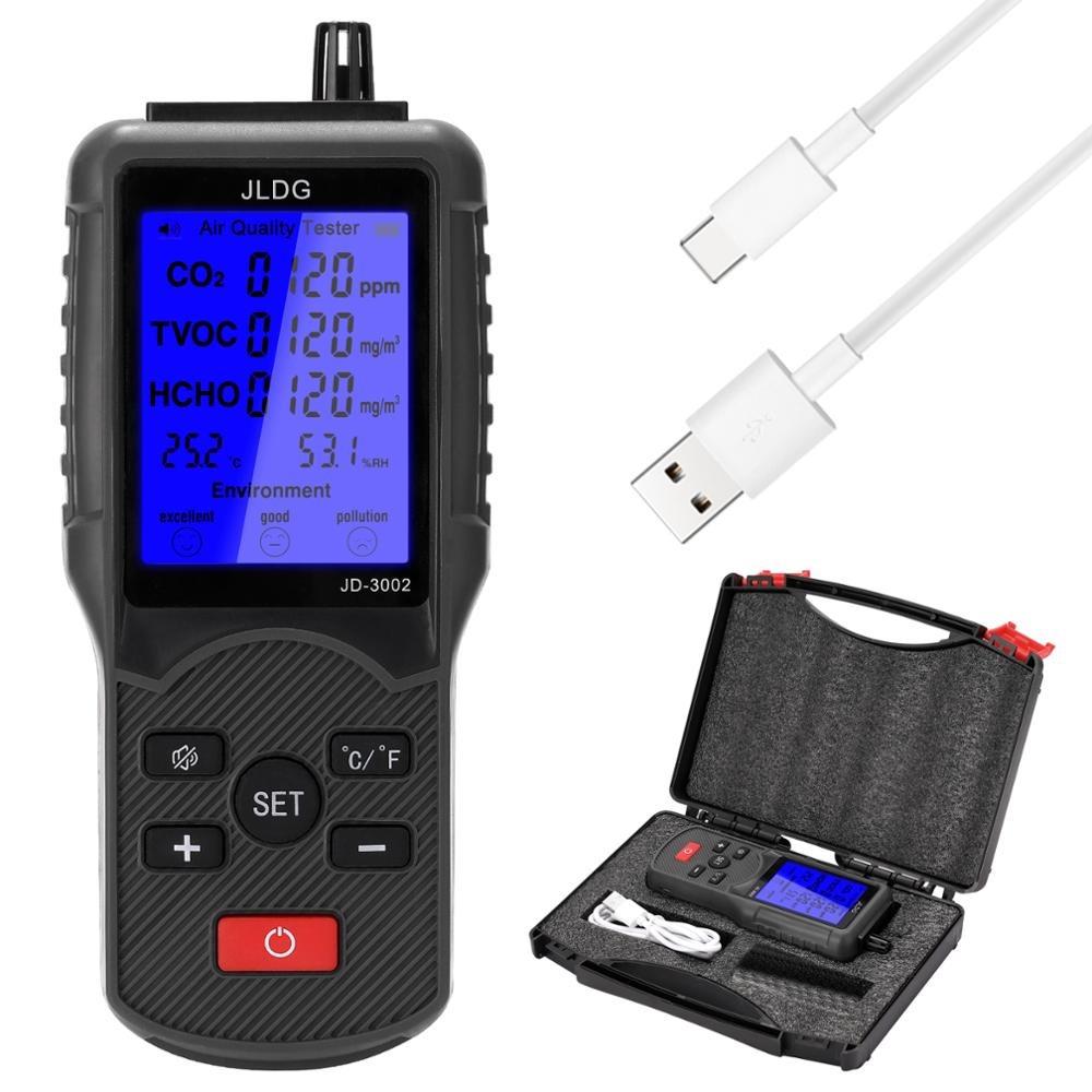 Lisslune | Multifunctional Air Quality Analyzer Digital Carbon Monoxide Tester