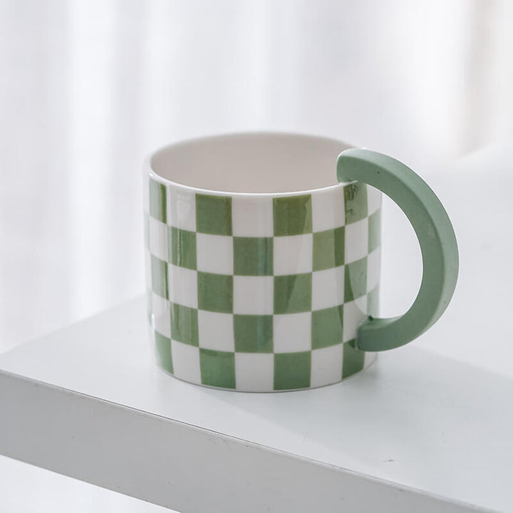 Lisslune | Creative checkered mug