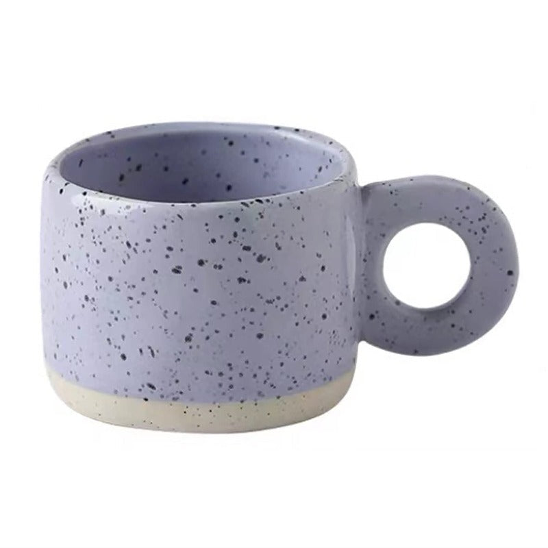 Lisslune | Mug with ink dots in Pinterest style
