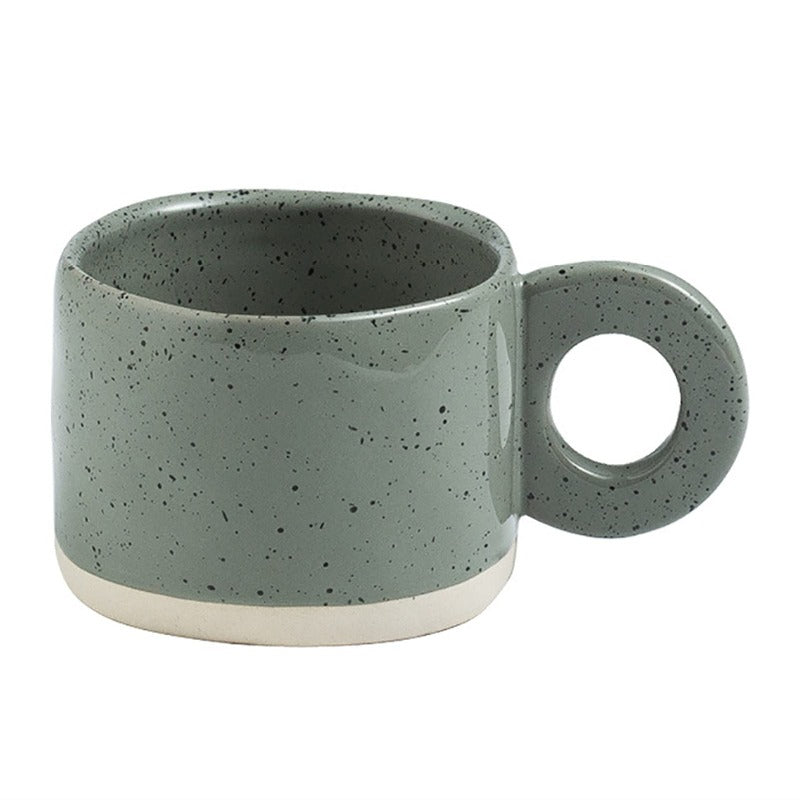 Lisslune | Mug with ink dots in Pinterest style