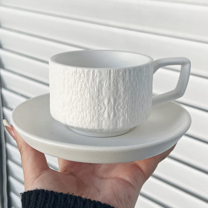 Lisslune | Stone textured coffee mug set