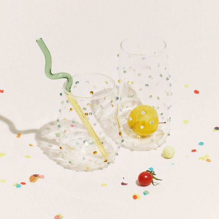 Lisslune | Handmade confetti glass with sugar coating