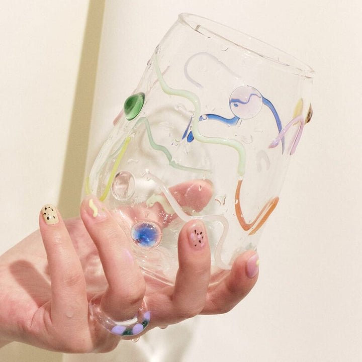 Lisslune | Handmade confetti glass with sugar coating