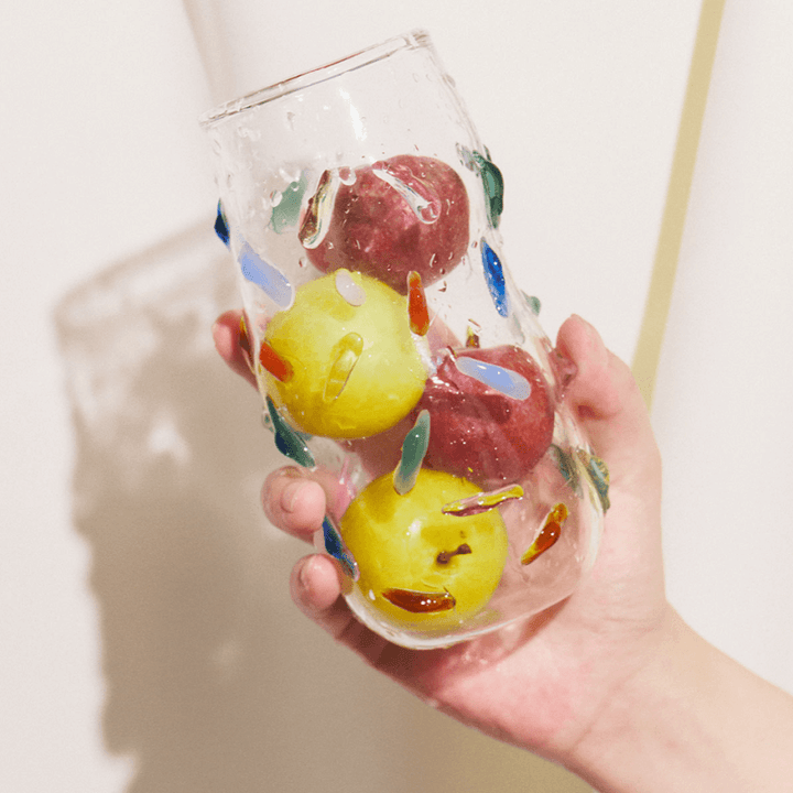 Lisslune | Handmade confetti glass with sugar coating