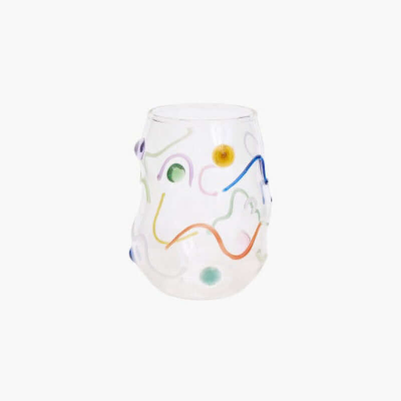 Lisslune | Handmade confetti glass with sugar coating