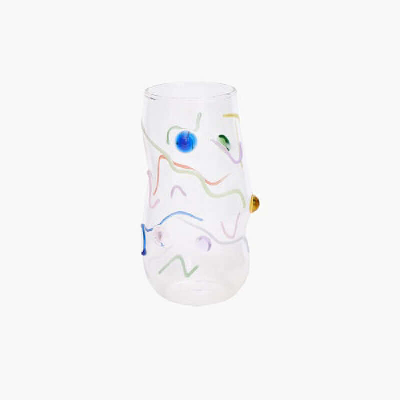 Lisslune | Handmade confetti glass with sugar coating