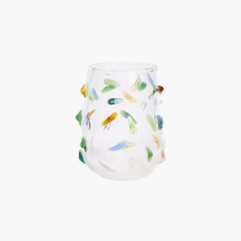 Lisslune | Handmade confetti glass with sugar coating
