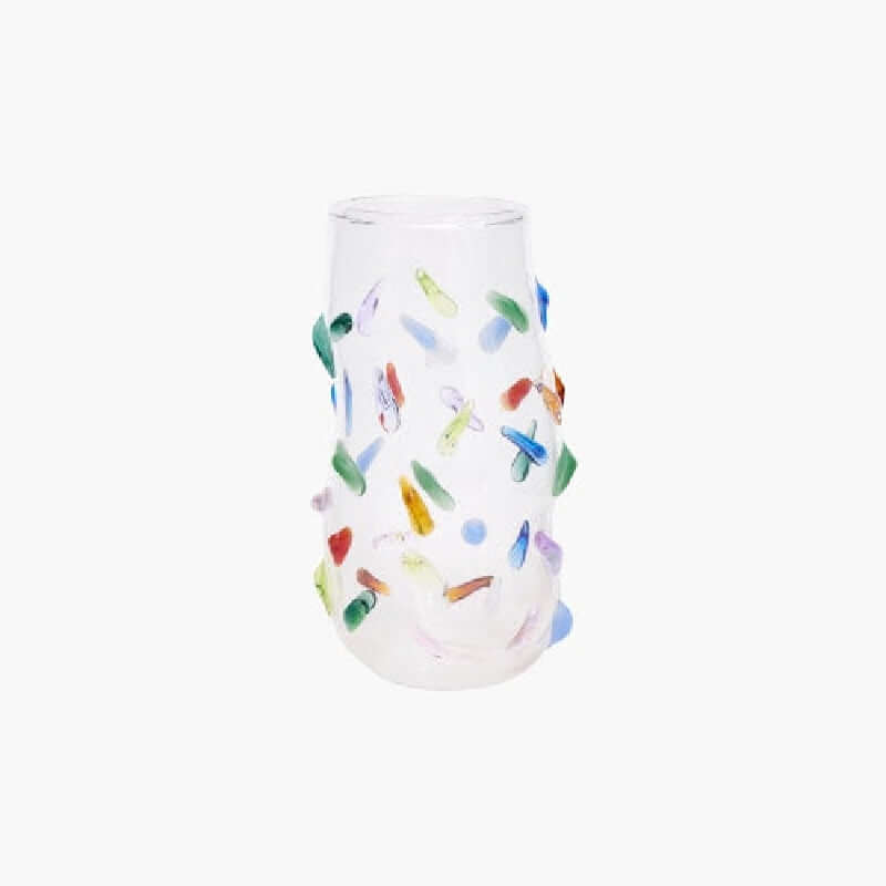 Lisslune | Handmade confetti glass with sugar coating