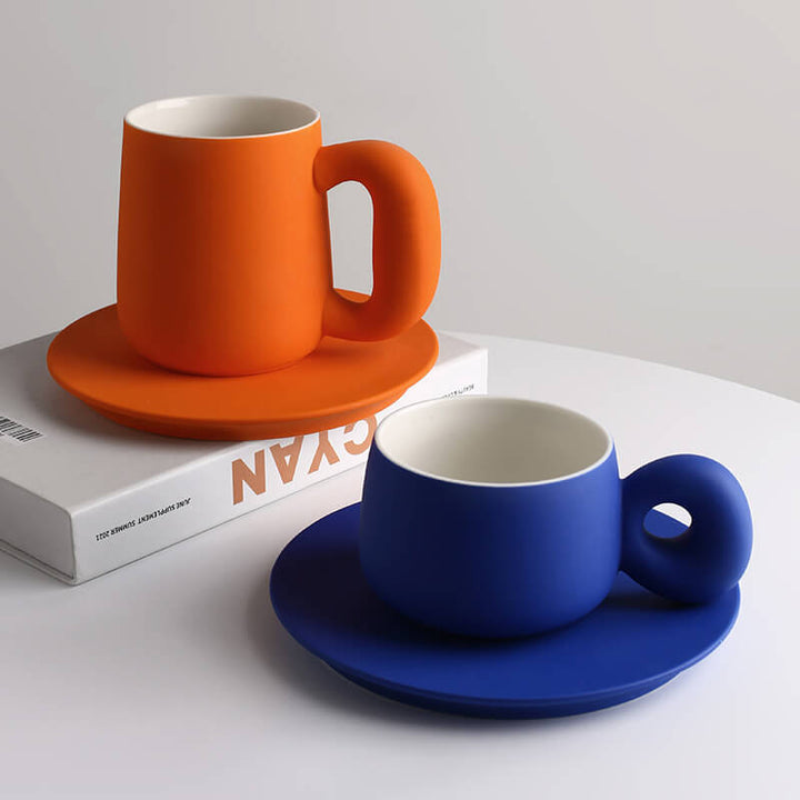 Lisslune | Modern aesthetic cup with saucer