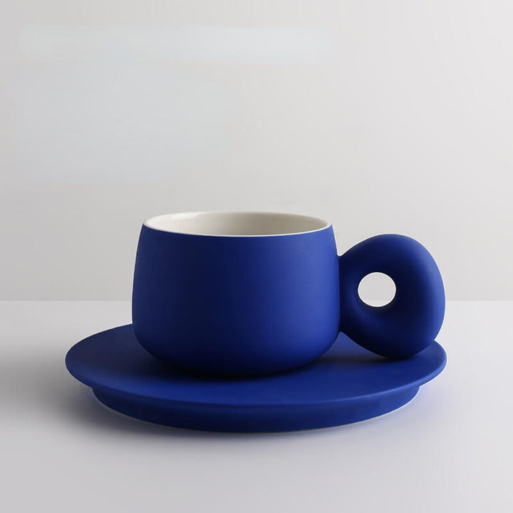 Lisslune | Modern aesthetic cup with saucer