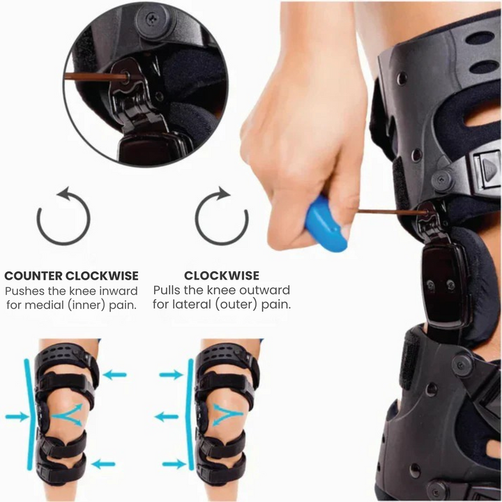 Lisslune | KneeSupport Pro – Adjustable Knee Clip for Stability and Comfort