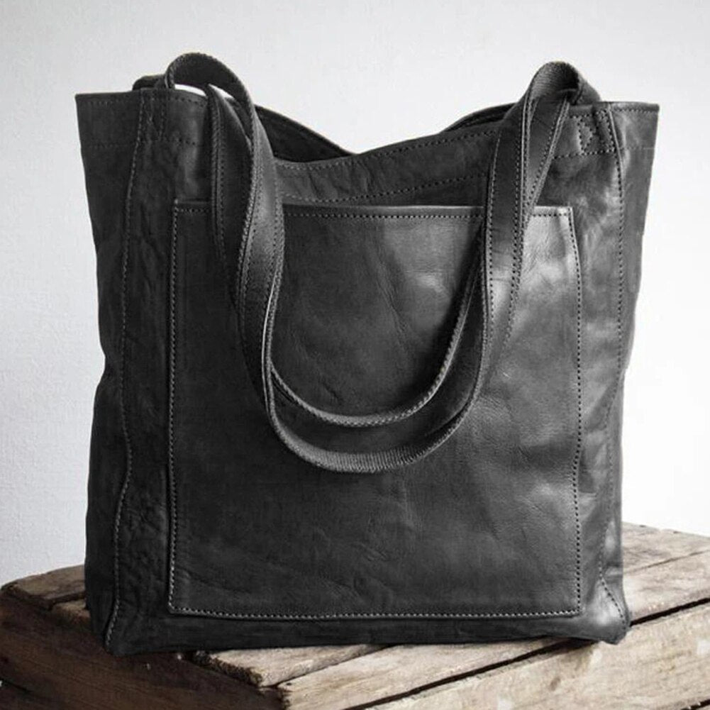 Lisslune | Elegant Women's Leather Handbag – Timeless Style for Work & Casual Wear