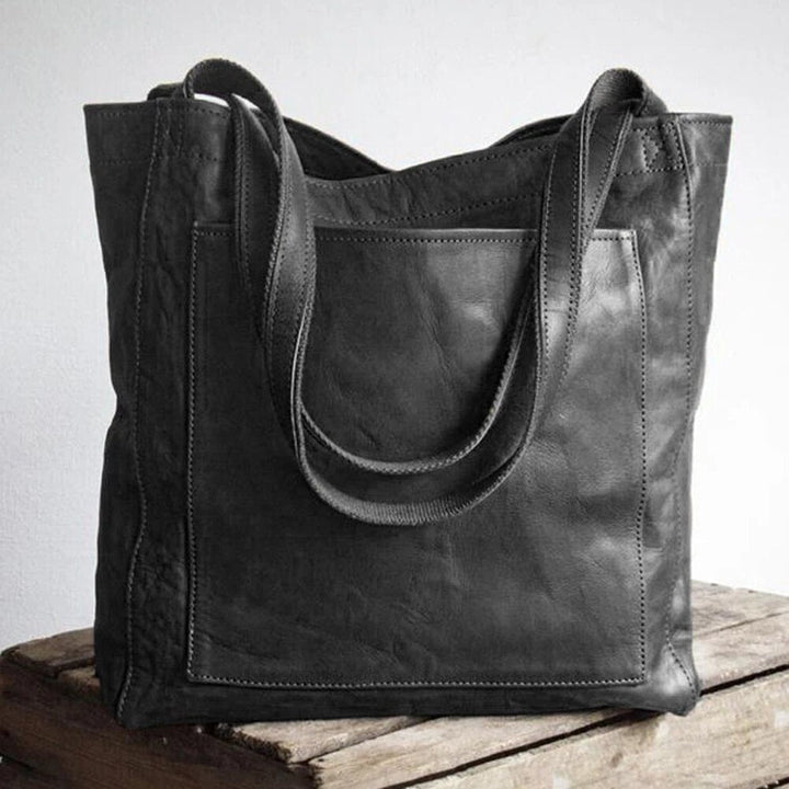 Lisslune | Elegant Women's Leather Handbag – Timeless Style for Work & Casual Wear
