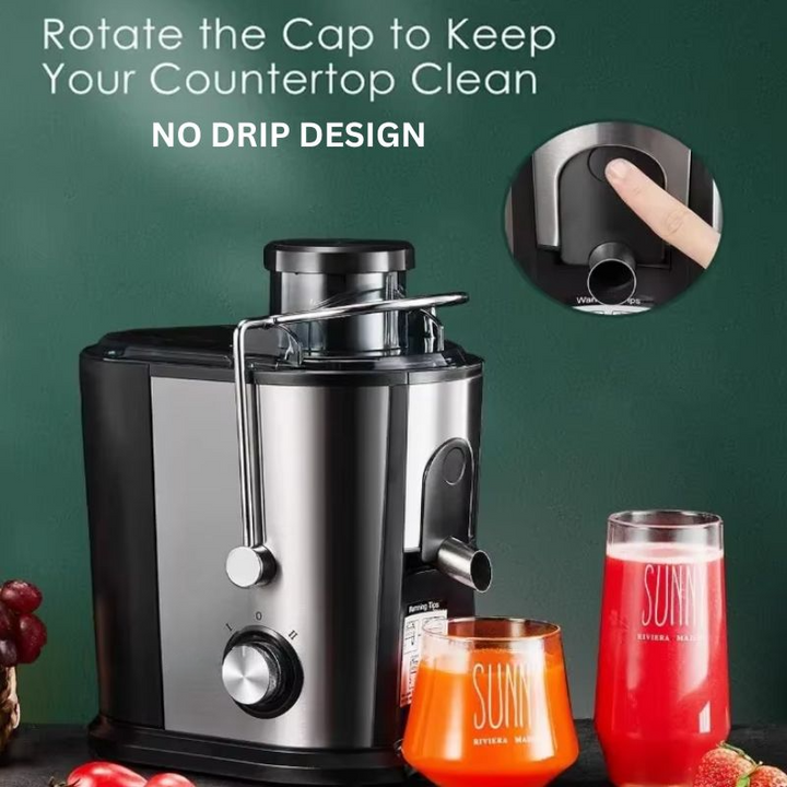 Lisslune | 800W Electric Juicer Machine with Dual Speed Settings