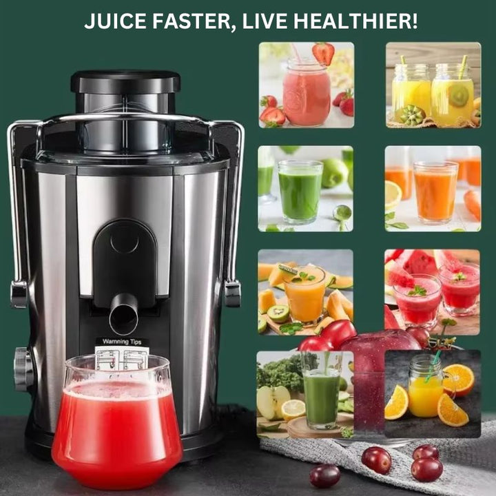 Lisslune | 800W Electric Juicer Machine with Dual Speed Settings