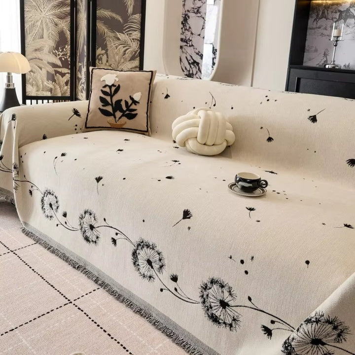 Lisslune | Japandi Dandelion Puff Sofa Cover