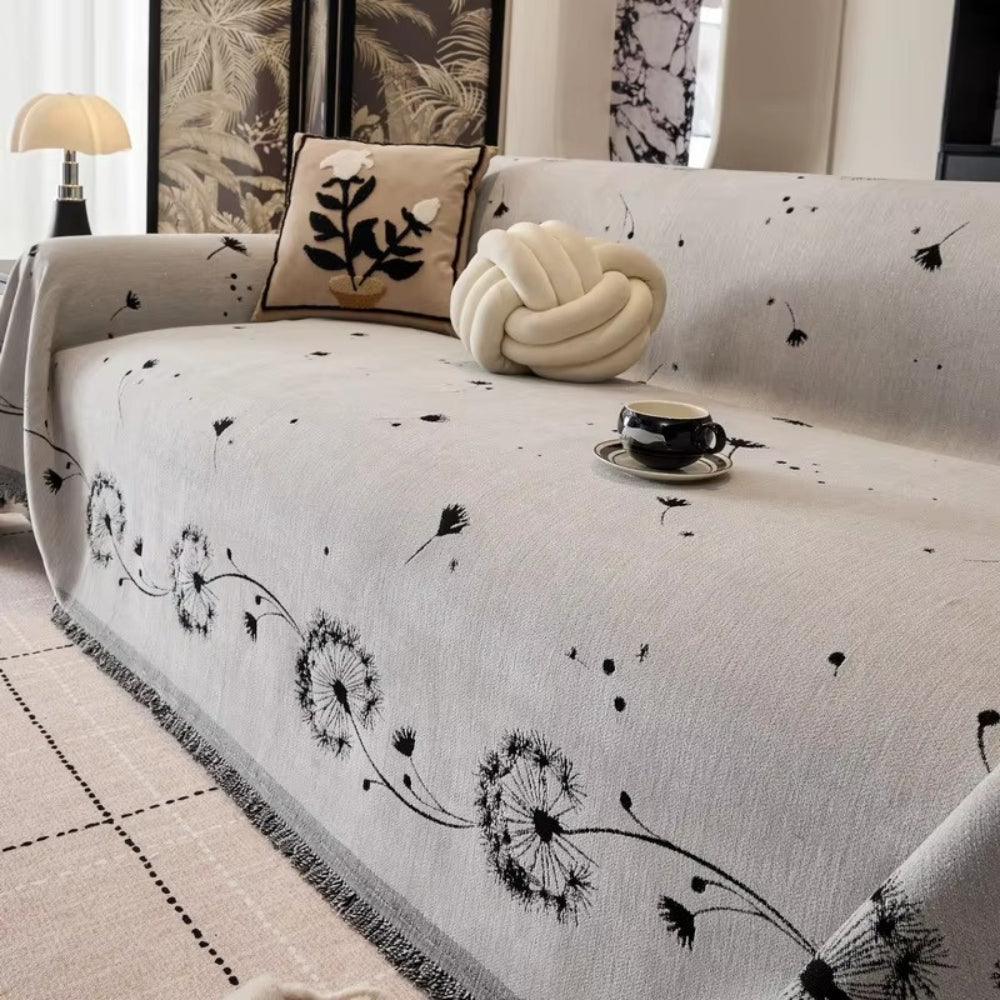 Lisslune | Japandi Dandelion Puff Sofa Cover