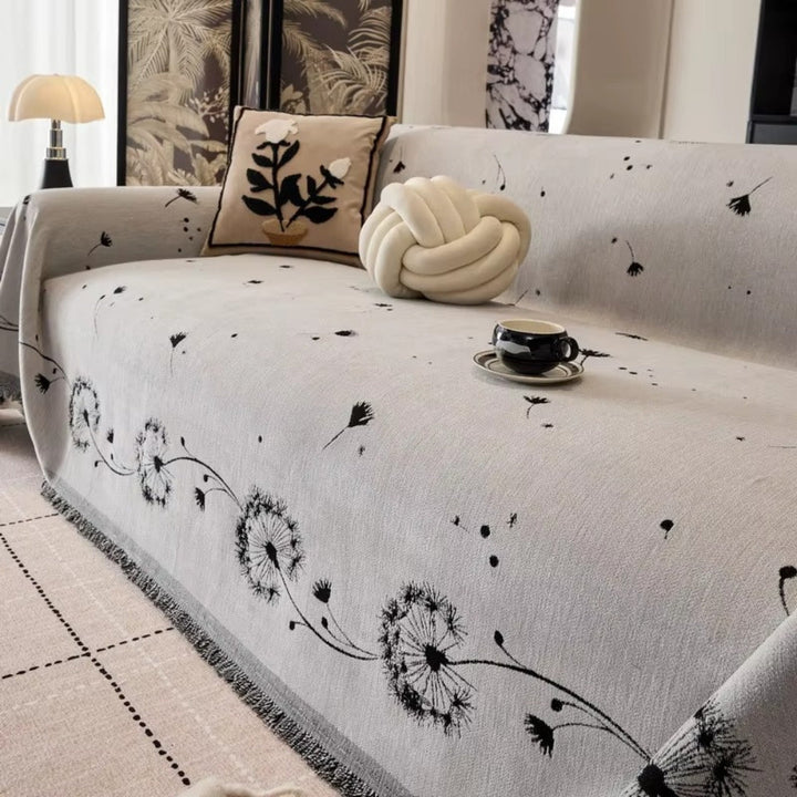 Lisslune | Japandi Dandelion Puff Sofa Cover