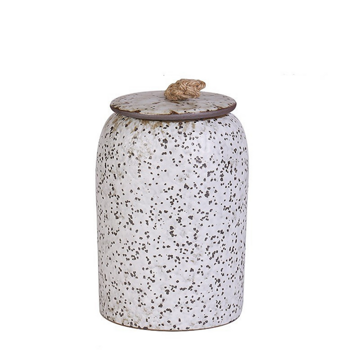 Lisslune | Japanese tea canisters made of ceramics, retro stoneware, airtight, Gong-Fu made of ceramics, for candies, tea ceremony accessories