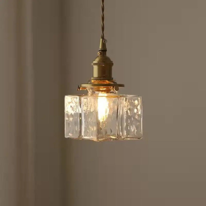 Lisslune | NihonGlow - Rustic ceiling light made of brass