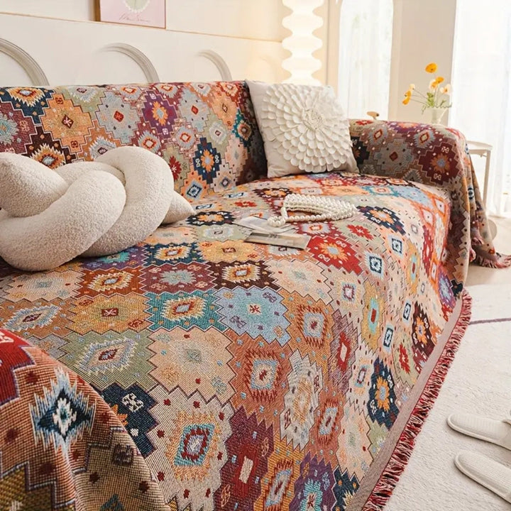Lisslune | Jewel Vintage Mosaic Sofa Cover