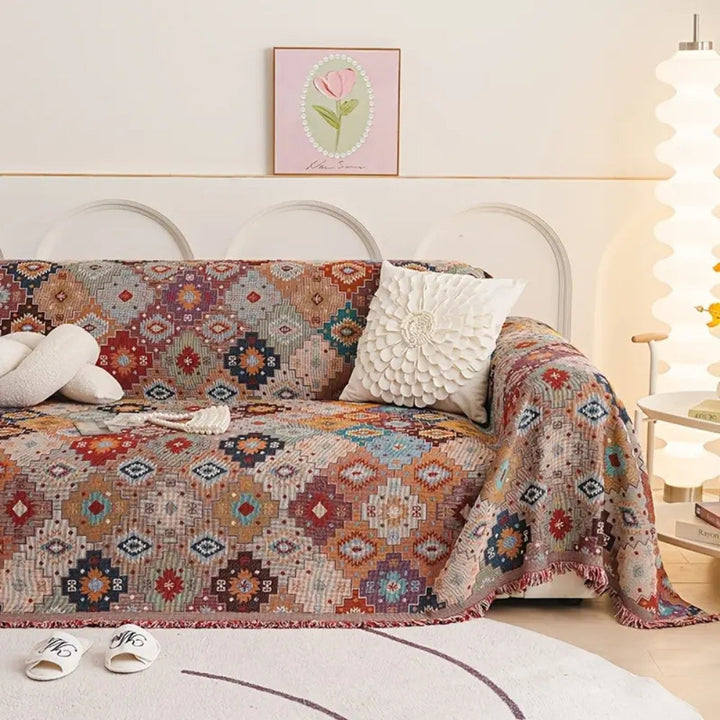 Lisslune | Jewel Vintage Mosaic Sofa Cover