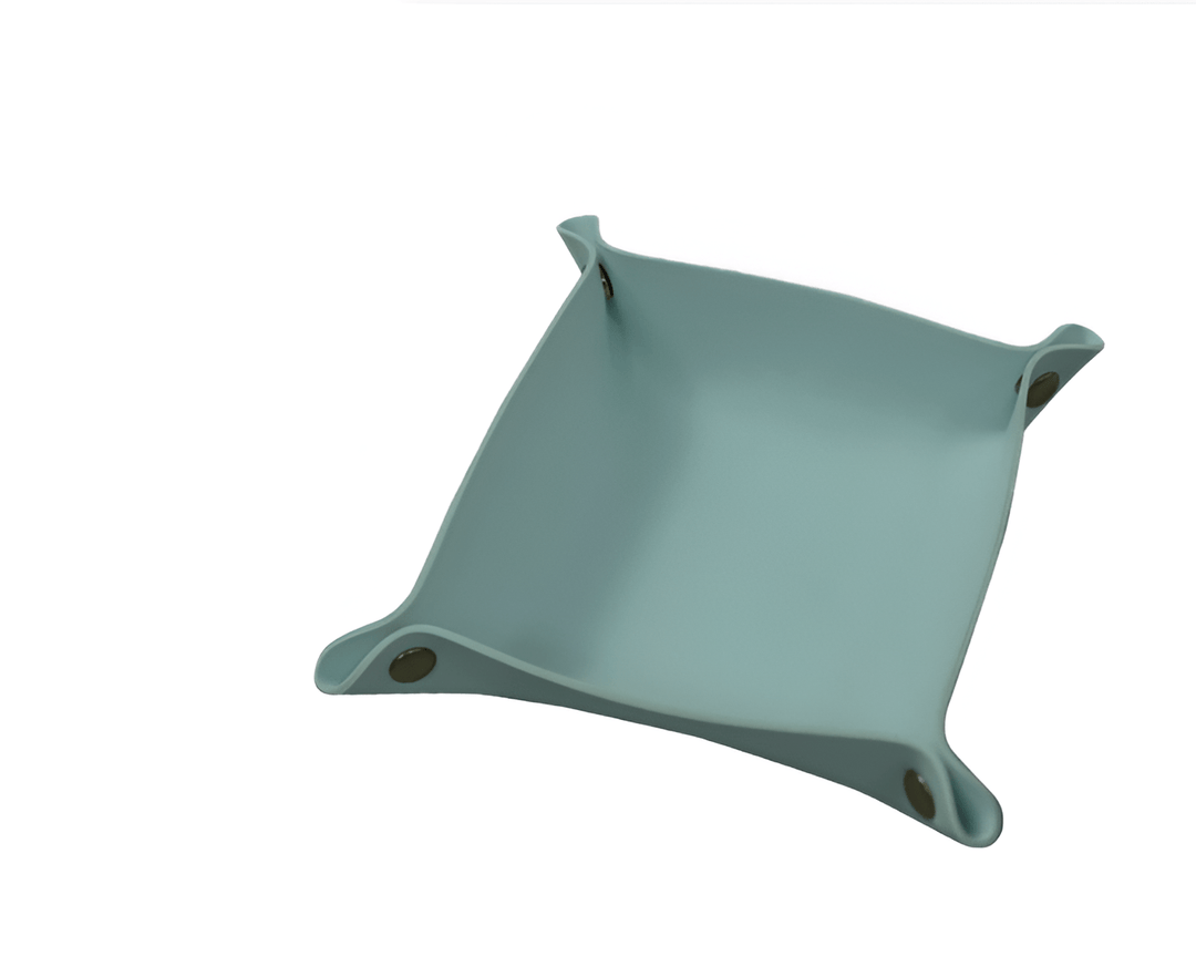 Lisslune | Leather tray catch basin storage box