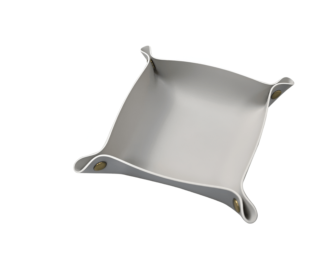 Lisslune | Leather tray catch basin storage box