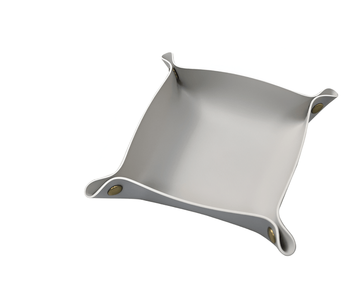 Lisslune | Leather tray catch basin storage box