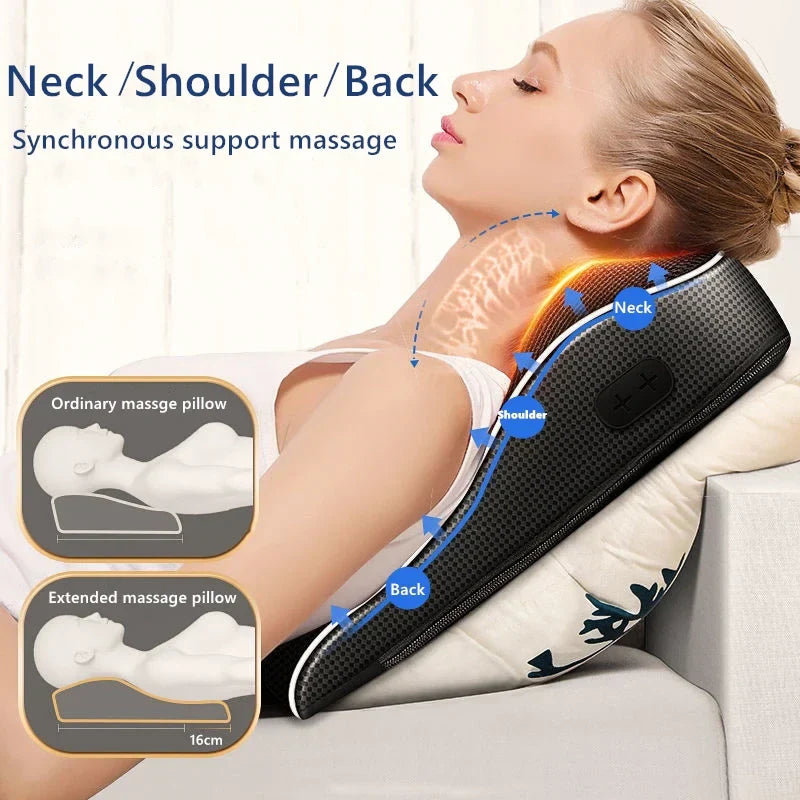 Lisslune | Back and Neck Stretcher - Dual Purpose Stretching Device for Pain Relief
